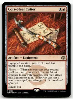 Cori-Steel Cutter #103 MTG Tarkir TDM NM X1 - Image 1