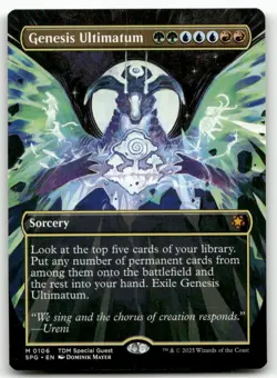 Genesis Ultimatum (Borderless) #106 MTG Special Guests NM X1 - Image 1