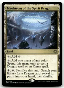 X4 Maelstrom of the Spirit Dragon #260 MTG Tarkir TDM NM X4 - Image 1