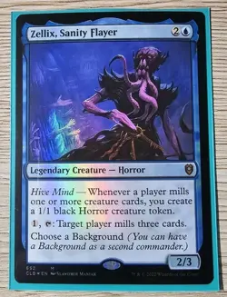 Zellix, Sanity Flayer Commander Legends: Battle for Baldur's Gate Foil - Image 1