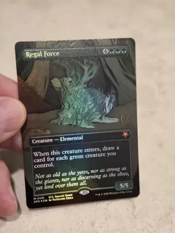 Regal Force (Borderless FOIL) Mythic MTG Special Guest Lorwyn Eclipsed - NM 141 - Image 2