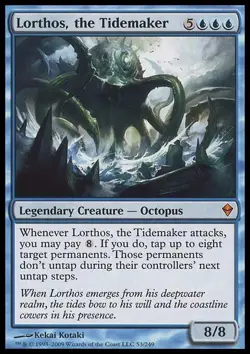 MTG Magic - Lorthos, the Tidemaker - Zendikar - Mythic Rare - NM - Image 1