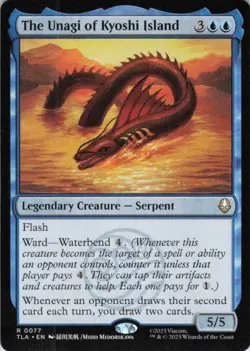 MTG The Unagi of Kyoshi Island (77) | NM | Avatar: The Last Airbender {TLA} - Image 1