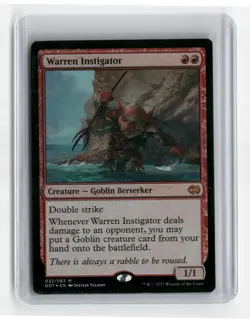 Warren Instigator Duel Decks: Merfolk vs. Goblins Foil - Image 1