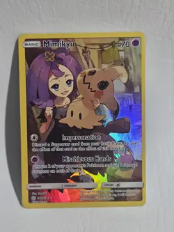 Pokemon Mimikyu 245/236 - Cosmic Eclipse - Secret Rare Holo NM+ Clean! - Image 1