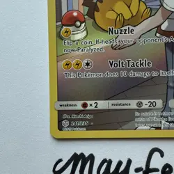 Pokemon TCG-Pikachu Secret Rare 241/236 Sm-Cosmic Eclipse Holo NM-MINT - Image 3