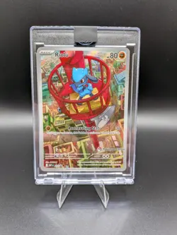 Pokemon TCG Riolu Mega Evolution ETB Pokemon Center Exclusive Promo #010 - Image 1
