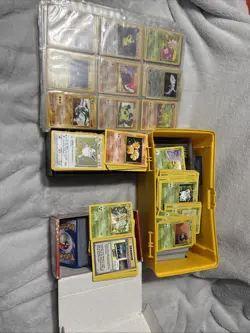 Pokemon First Gen WOTC Mixed 1st Edition Lot Base Set Jungle Fossil Gym Hero’s - Image 1