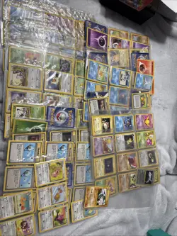 Pokemon First Gen WOTC Mixed 1st Edition Lot Base Set Jungle Fossil Gym Hero’s - Image 2