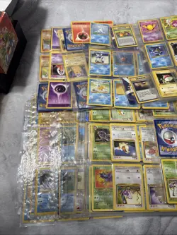 Pokemon First Gen WOTC Mixed 1st Edition Lot Base Set Jungle Fossil Gym Hero’s - Image 3