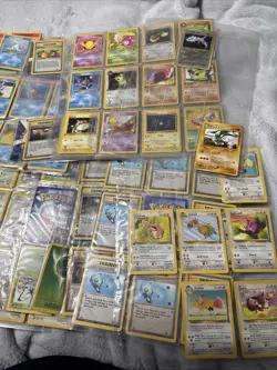 Pokemon First Gen WOTC Mixed 1st Edition Lot Base Set Jungle Fossil Gym Hero’s - Image 4