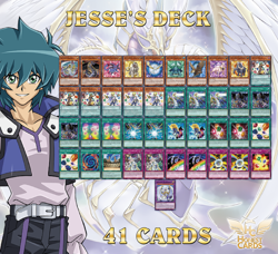 Yugioh GX! Complete Jesse Anderson Deck! Crystal Beasts + Rainb **HOT** + Bonus - Image 1