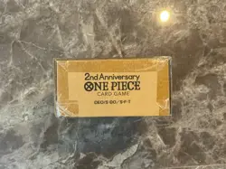 ONE PIECE Card Game 2nd Anniversary Set 2025 Japanese ver. New BANDAI BJLFZ - Image 1