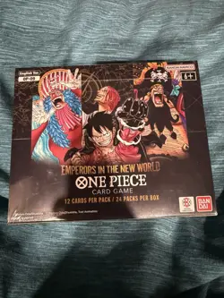 Sealed One Piece Card Game OP-09 Emperors in the New World Booster Box English - Image 1