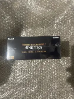 One Piece Card Game OP-09 Emperors in the New World Booster Box English SEALED - Image 2