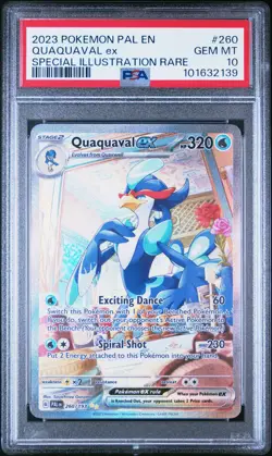 Quaquaval ex 260/193 Sv02: Paldea Evolved Holo Graded PSA 10 - Image 1