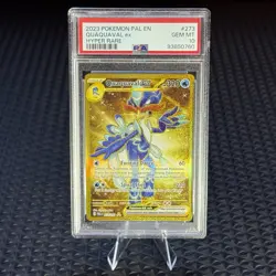 Quaquaval ex 273/193 Sv02: Paldea Evolved Holo PSA Gem Mint 10 Pokemon TCG - Image 1