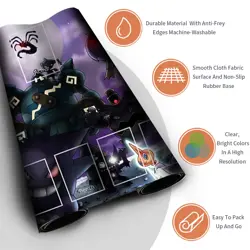 Pokemon Playmat gengar With Zones + Free Bag Trading Card Game Playmat of TCG - Image 3
