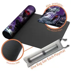 Pokemon Playmat gengar With Zones + Free Bag Trading Card Game Playmat of TCG - Image 4