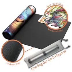 Pokemon Playmat With Zones + Free Bag Trading Card Game Playmat of MTG TCG CCG - Image 4