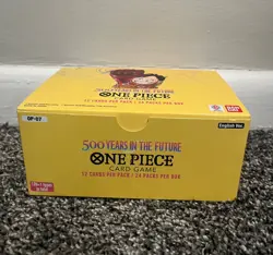 One Piece OP-07 500 Years in the Future Booster Box UNSEALED ENGLISH - Image 2