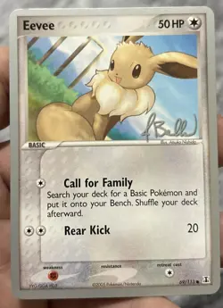 Eevee 69/113 Jimmy Ballard World Championships 2006 Delta Species Pokemon Card - Image 1