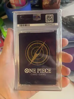 One Piece Card Game TCG Carrying On His Will Portgas.D.Ace OP13-119 Manga PSA 10 - Image 2