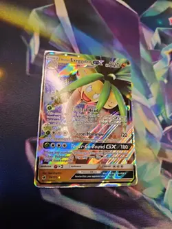Alolan Exeggutor GX - 74/111 - Pokemon Crimson Invasion Sun Moon Rare Card NM - Image 1