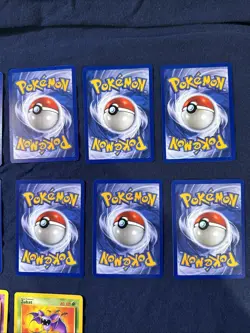 Pokemon Tcg 1st Edition Fossil Card Lot And Trainers - Image 5