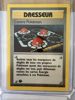 Pokemon French First Edition Vintage Trainer Card Lot (9) Dresseur - Image 3