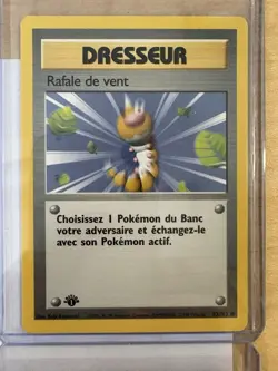 Pokemon French First Edition Vintage Trainer Card Lot (9) Dresseur - Image 4