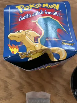 23K Gold Plated Charizard Trading Card 1999 Burger King Pokemon Complete -via - Image 5