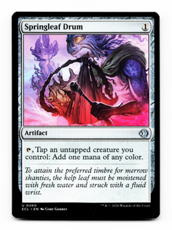 Springleaf Drum X4 [Lorwyn Eclipsed] Magic - MTG ECL 0260 PLAYSET NM - Image 4
