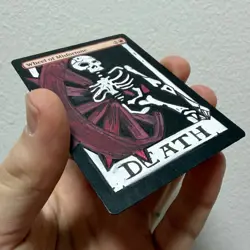 Wheel of Misfortune - Tarot Death - Painted Alter - Commander Legends - Image 2
