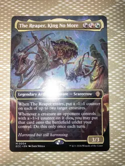 The Reaper, King No More (Borderless) Commander: Lorwyn Eclipsed Regular - Image 1