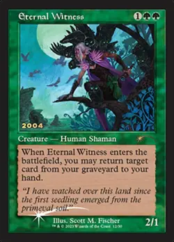 Eternal Witness - Foil (30th Anniversary Play Promos) x1 - Unique & Misc Promos - Image 1