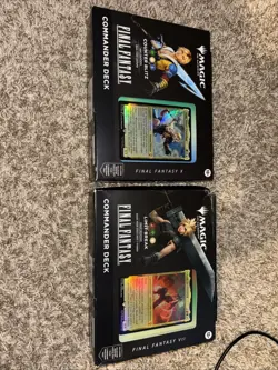 MTG Final Fantasy 2 Commander Decks Tidus And Cloud - Image 1