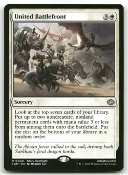 X4 United Battlefront #32 MTG Tarkir TDM NM X4 - Image 1