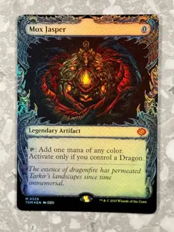 Mox Jasper (Showcase) FOIL 325 MTG Tarkir TDM NM X1 - Image 1
