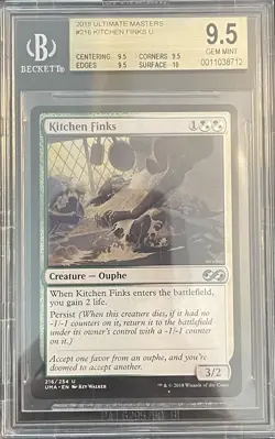 BGS 9.5 Gem Mint KITCHEN FINKS from UMA - MTG Magic the Gathering - Image 1