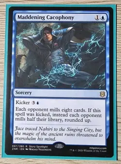 Maddening Cacophony Zendikar Rising Regular - Image 1