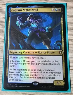 Captain N'ghathrod Commander Legends: Battle for Baldur's Gate Foil - Image 1
