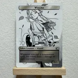 Lindblum, Industrial Regency + Token - Frieren Manga - MTG Painted Alter - Image 3