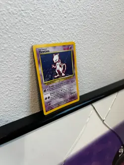 Pokemon TCG Base Set Mewtwo Holo Card 10/102 Rare - Image 2