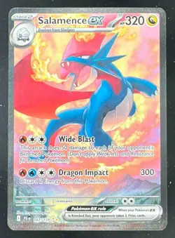 2025 Pokemon Journey Together #187/159 Salamence ex - Image 1