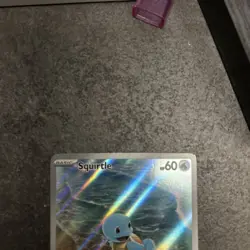 Squirtle - 170/165 - Illustration Rare English Pokemon Scarlet & Violet 151 -LP - Image 5