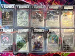 Pokemon 10x Graded Lot All English IR Beckett Graded Lot#22 - Image 1