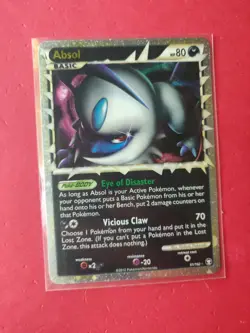 2010 Pokemon TCG Absol PRIME Holo HS Triumphant Set #91/102 LP-NM Holo - Image 2