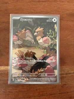 Spearow 151/132 Illustration Rare Pokemon Mega Evolution Base Set - Image 1