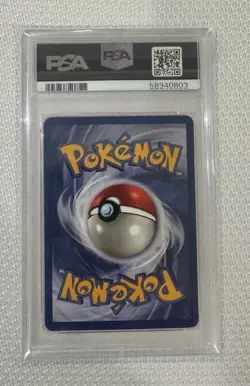 1999 Pokemon Jungle Scyther Holo ERROR No Symbol PSA 9 - Image 2